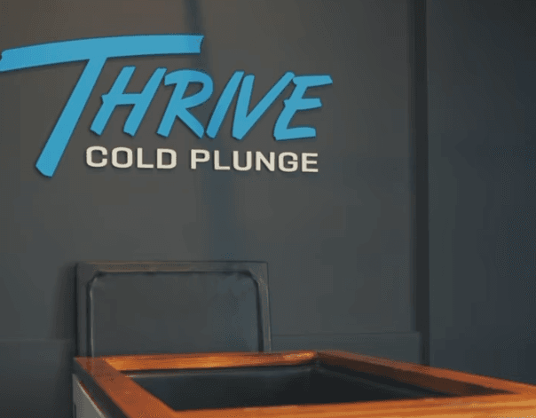 thrive's cold plunge recovery lounge