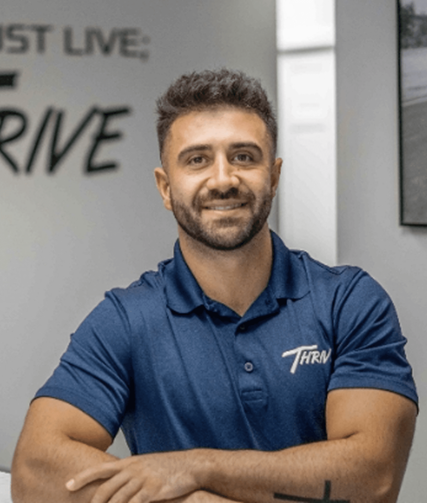 Dr. Vinny Zappola, chiropractor at Thrive, who treats in Belmar and Freehold